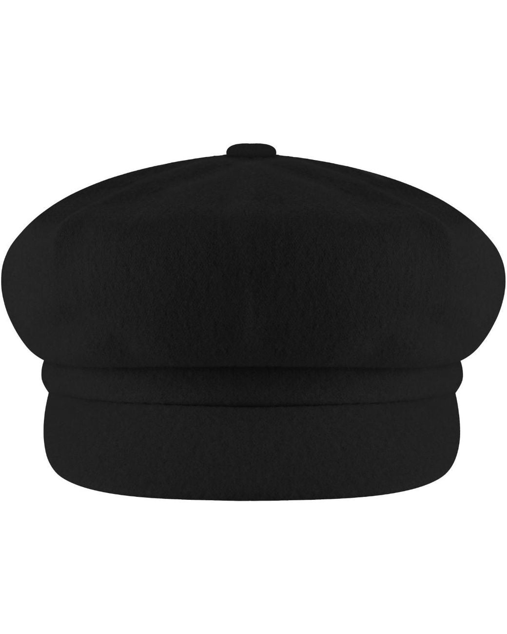 Kangol Black Wool Spitfire Newsboy