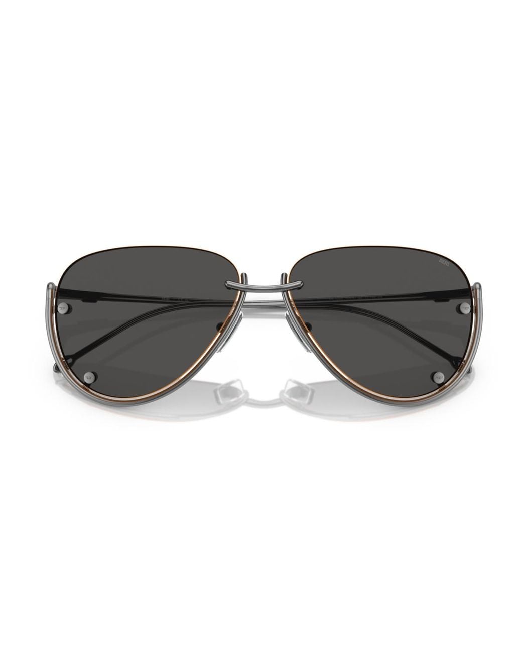 DIESEL Black Standard Sunglasses