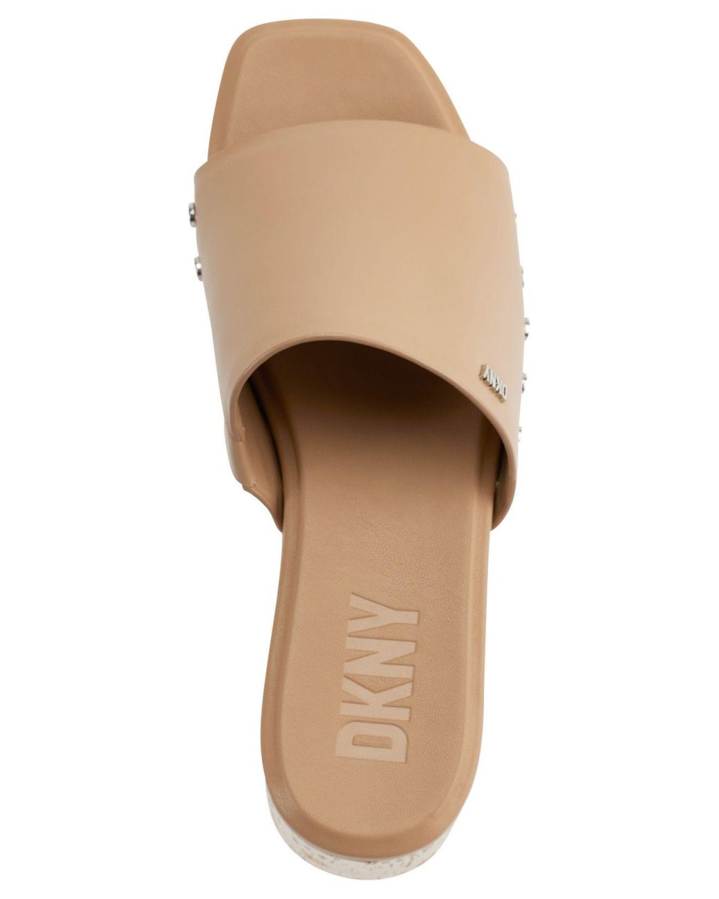 Dkny covo cheap platform slide sandals