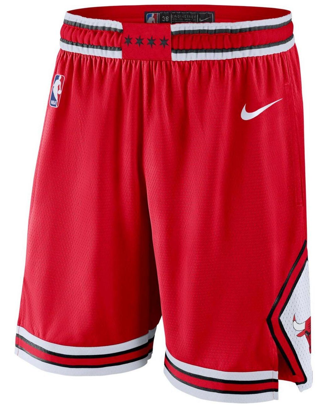 Nike Chicago Bulls Icon Edition Nba Swingman Shorts in Red for Men | Lyst