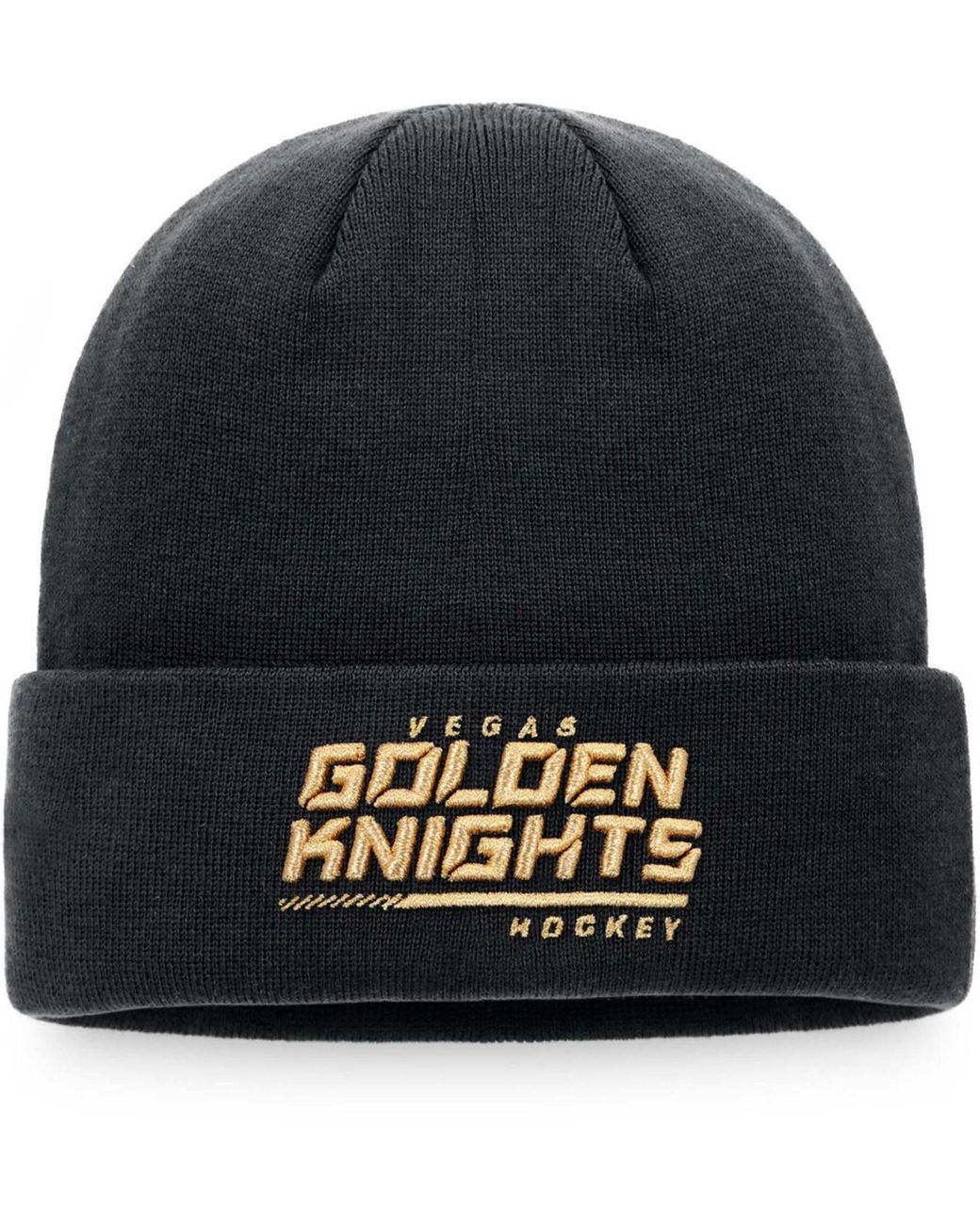 Fanatics Vegas Golden Knights Authentic Pro Locker Room Cuffed Knit Hat