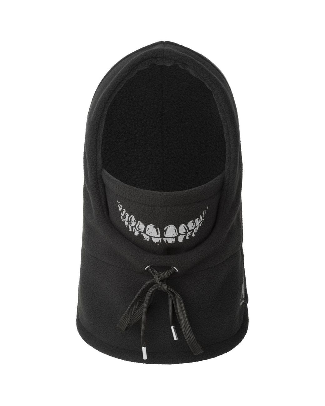 Kangol Black Fleece Pull-on Drawstring Snood for men