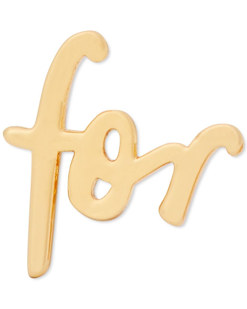 Kate Spade Say Yes Forever Gold-tone Bracelet in Metallic