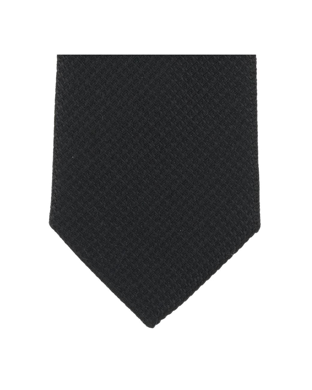 Alfani Black Nebula Solid-pattern Tie for men