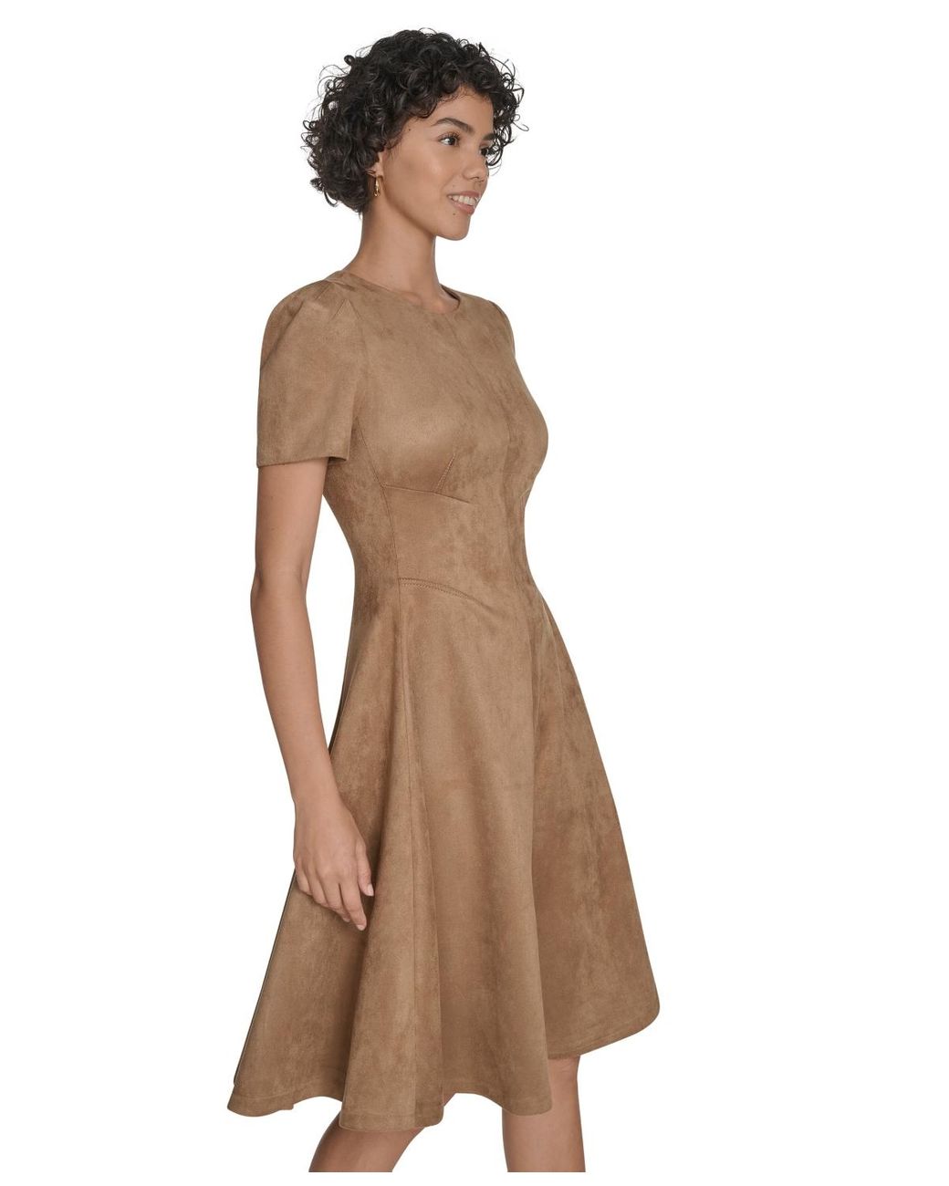 green emerald velvet dress Calvin Klein Women's Dress, Ultramarine, 2 at Amazon Women's Clothing store main image 1