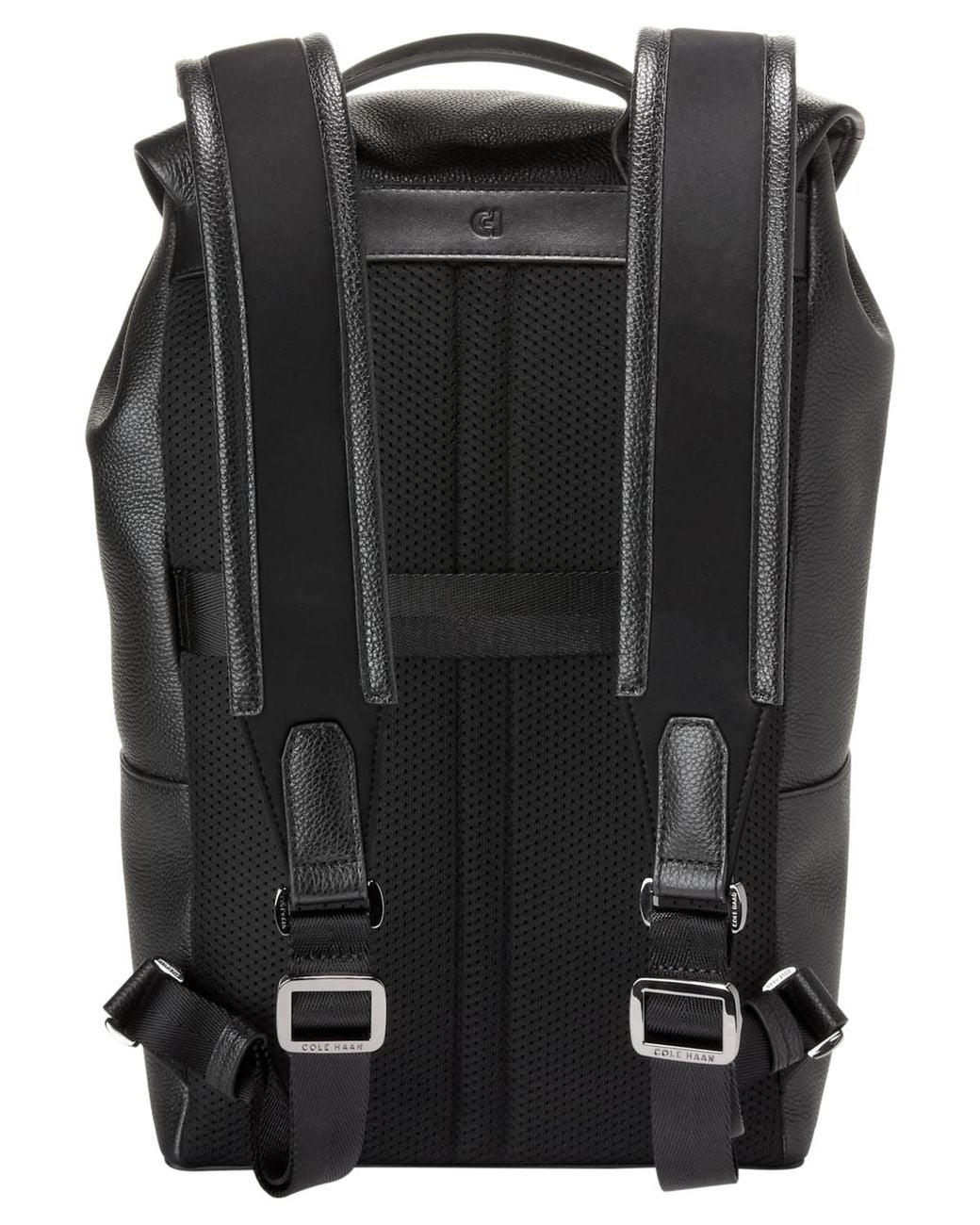 Cole Haan Damon Flap Laptop Backpack in Black for Men | Lyst