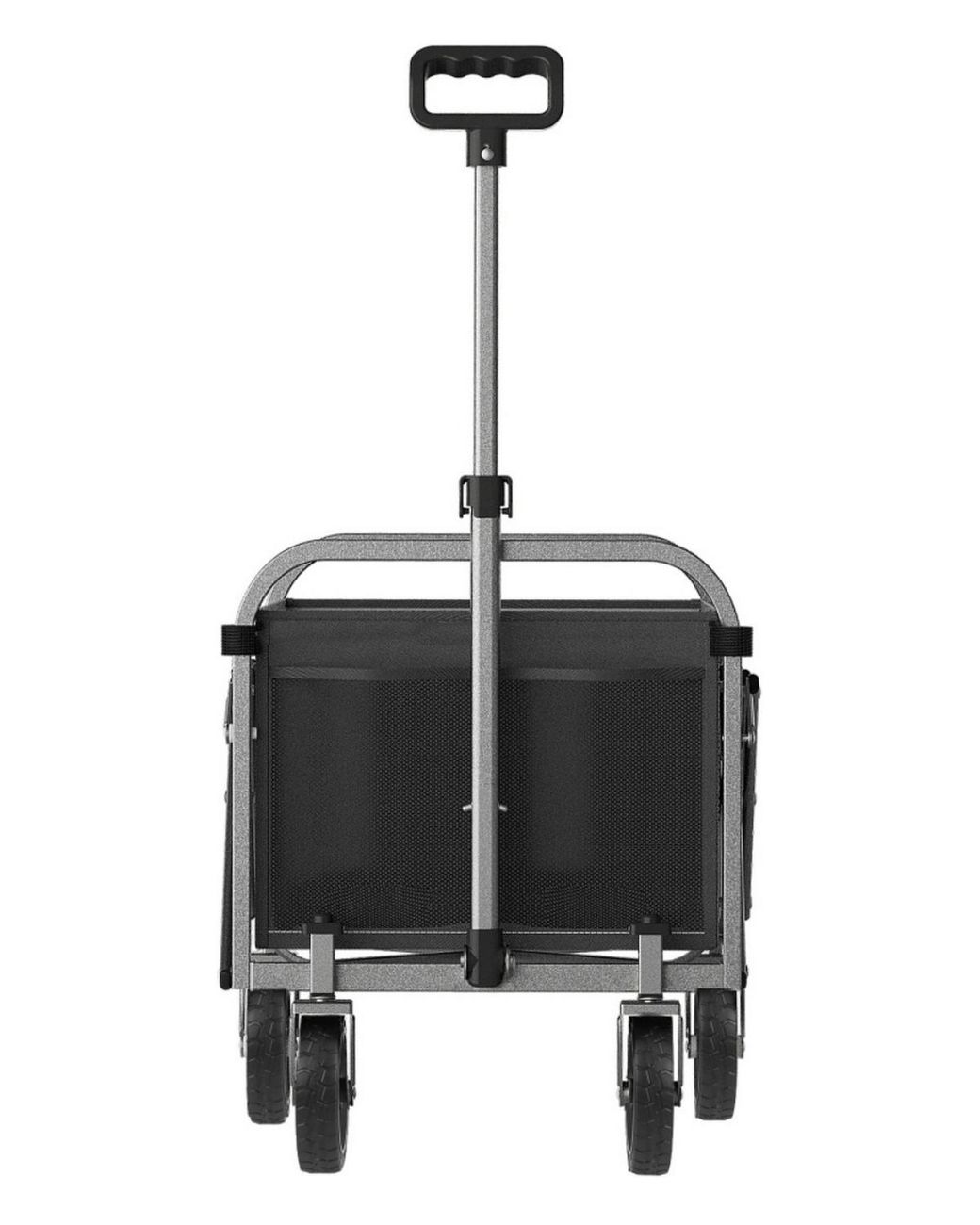 Echtpeak Black Foldable Wagon Cart