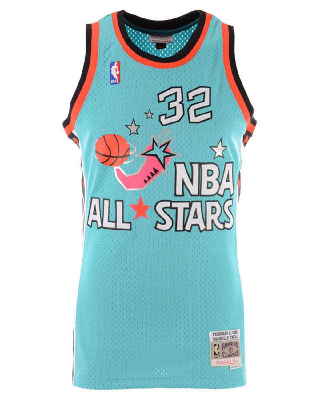 shaq 96 all star jersey