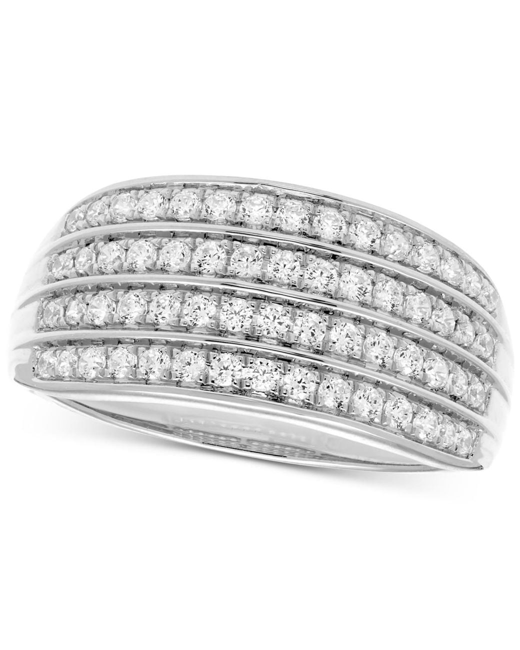 Macy's Gray Diamond Multi-row Ring (1/2 Ct. T.w.
