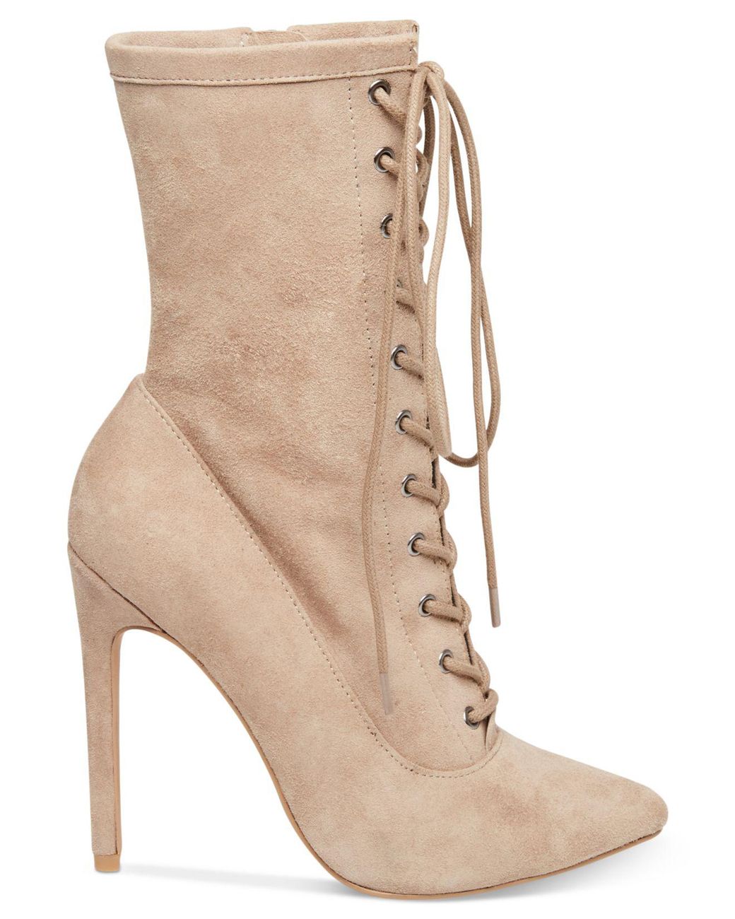 Steve Madden Women's Satisfied Lace-up Stiletto Booties in Lyst