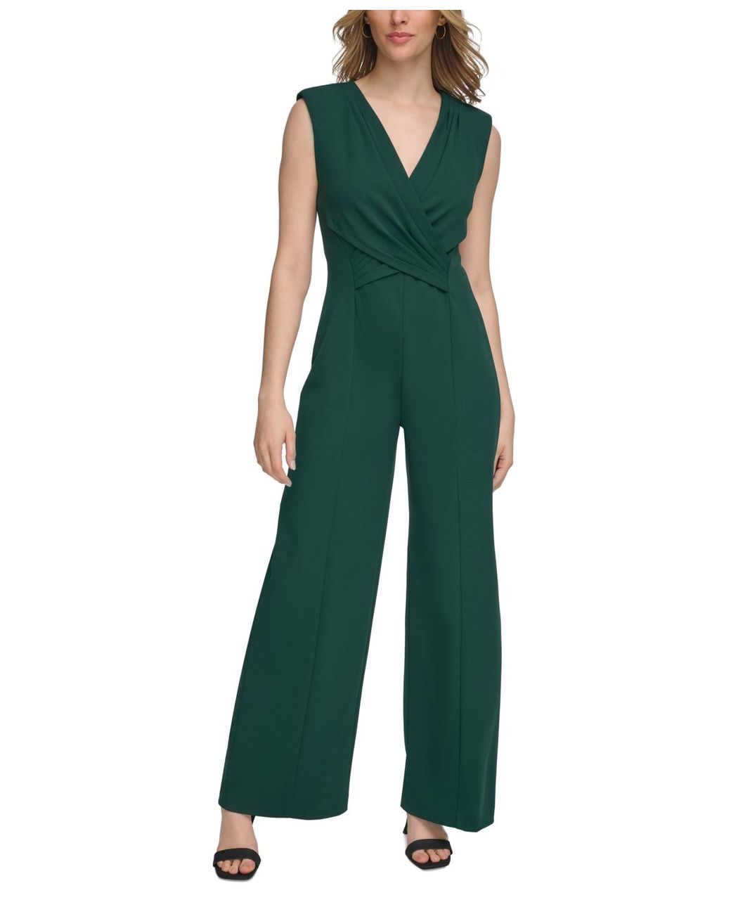 Calvin klein hotsell green jumpsuit