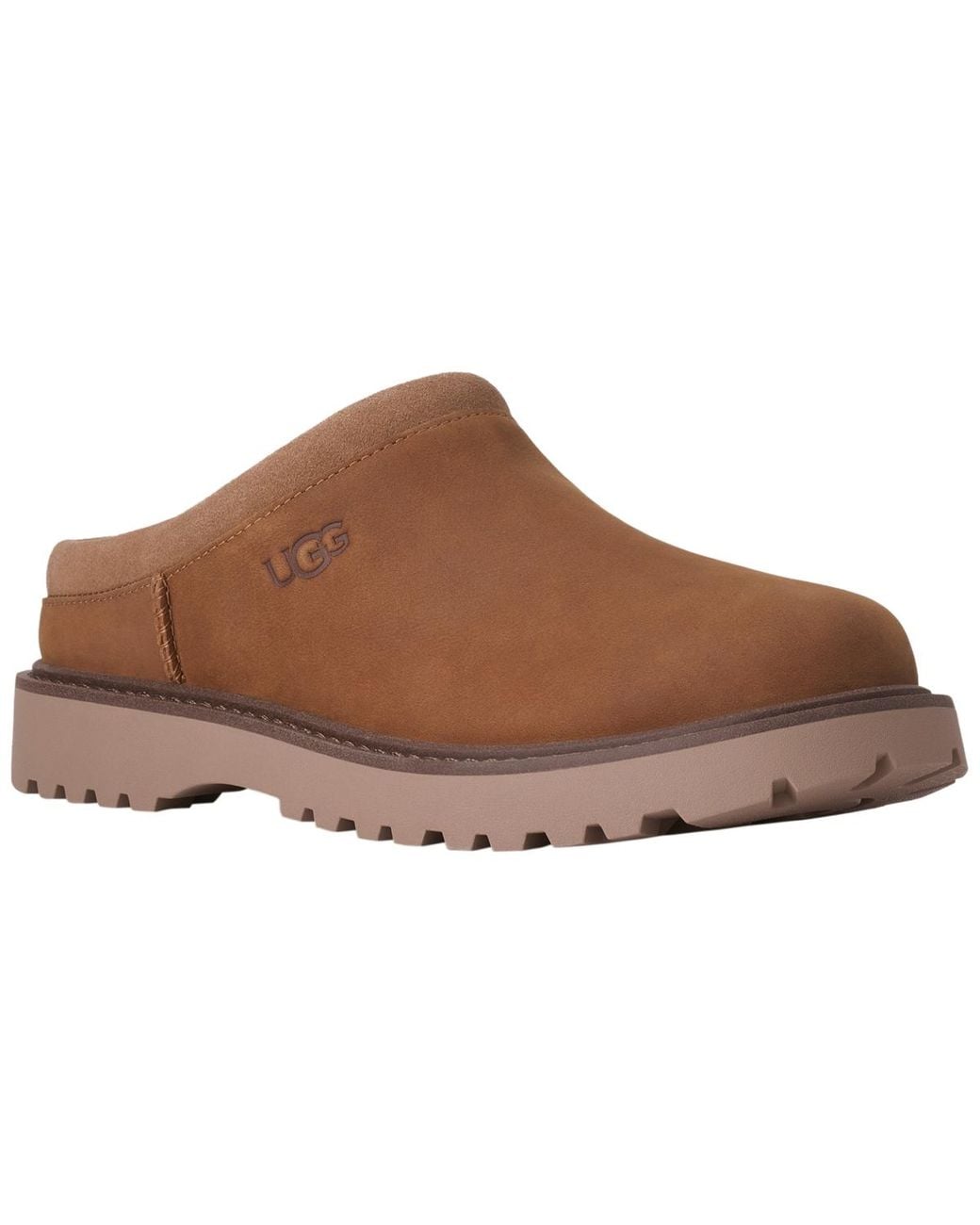 Ugg Brown Birch Clog Ii Leather Clogs for men