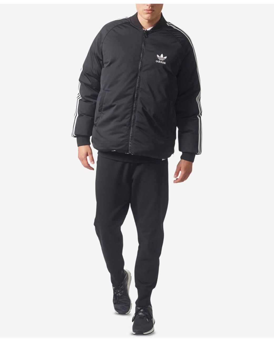 Adidas originals sst reversible down cheap jacket
