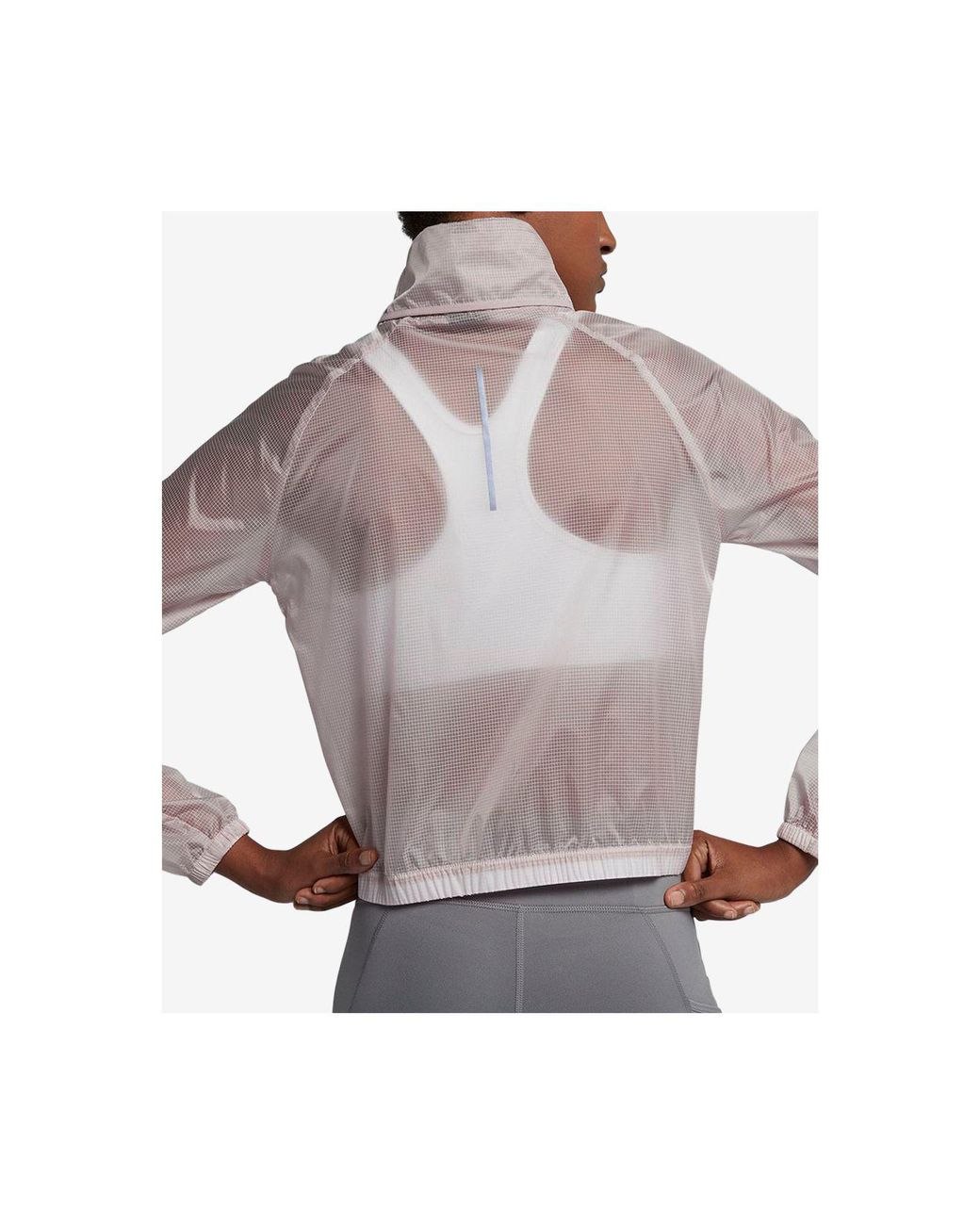 Nike Transparent Running Jacket | Lyst