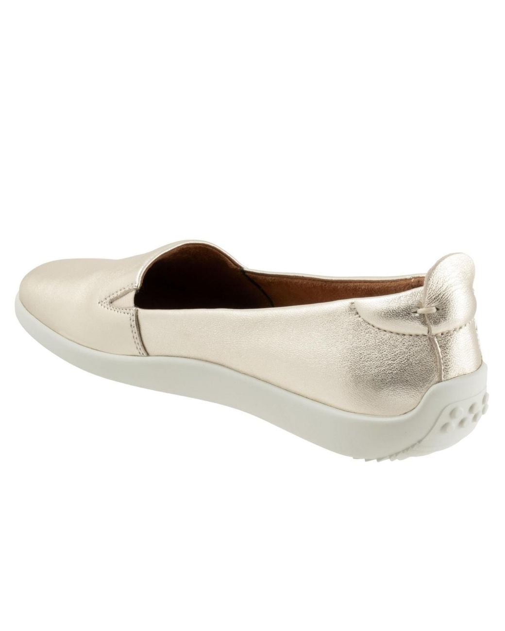 Softwalk® White Deva Flat