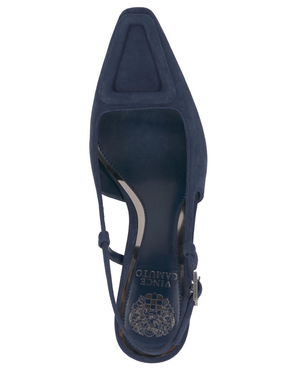 Vince Camuto Stilla Buckled Slingback Pumps in Blue | Lyst