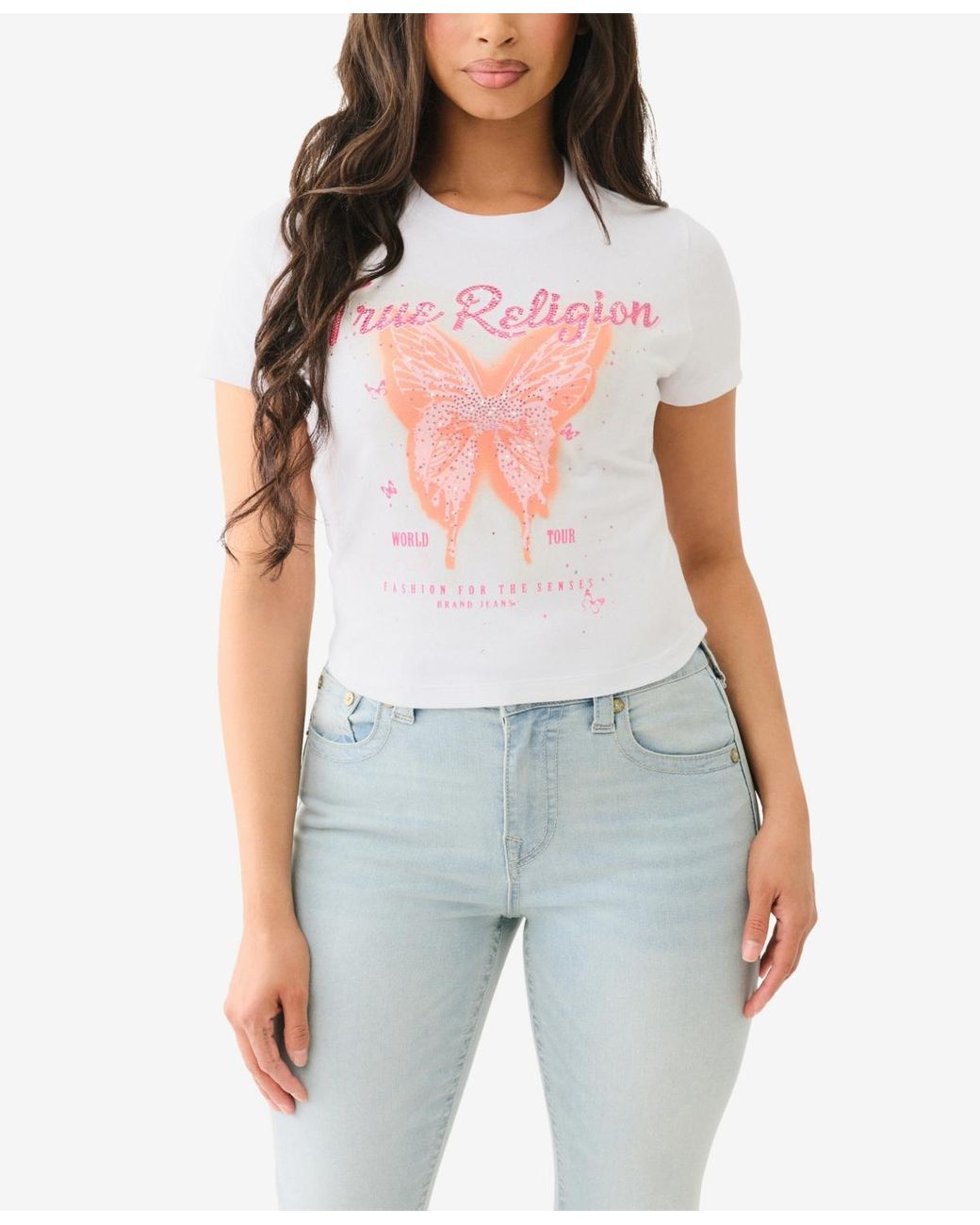 Fashion True Religion Shirts Girls True Religion Short Sleeve