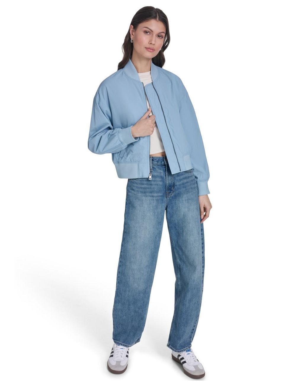 Levi's Blue Lightweight Bomber Jacket
