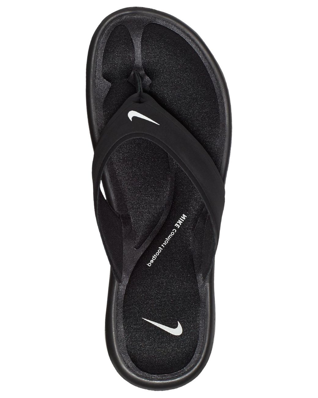 Nike Comfort Foam Footbed Slip On Flip Flop Slides Sandals Women's  Size 7 Black | eBay