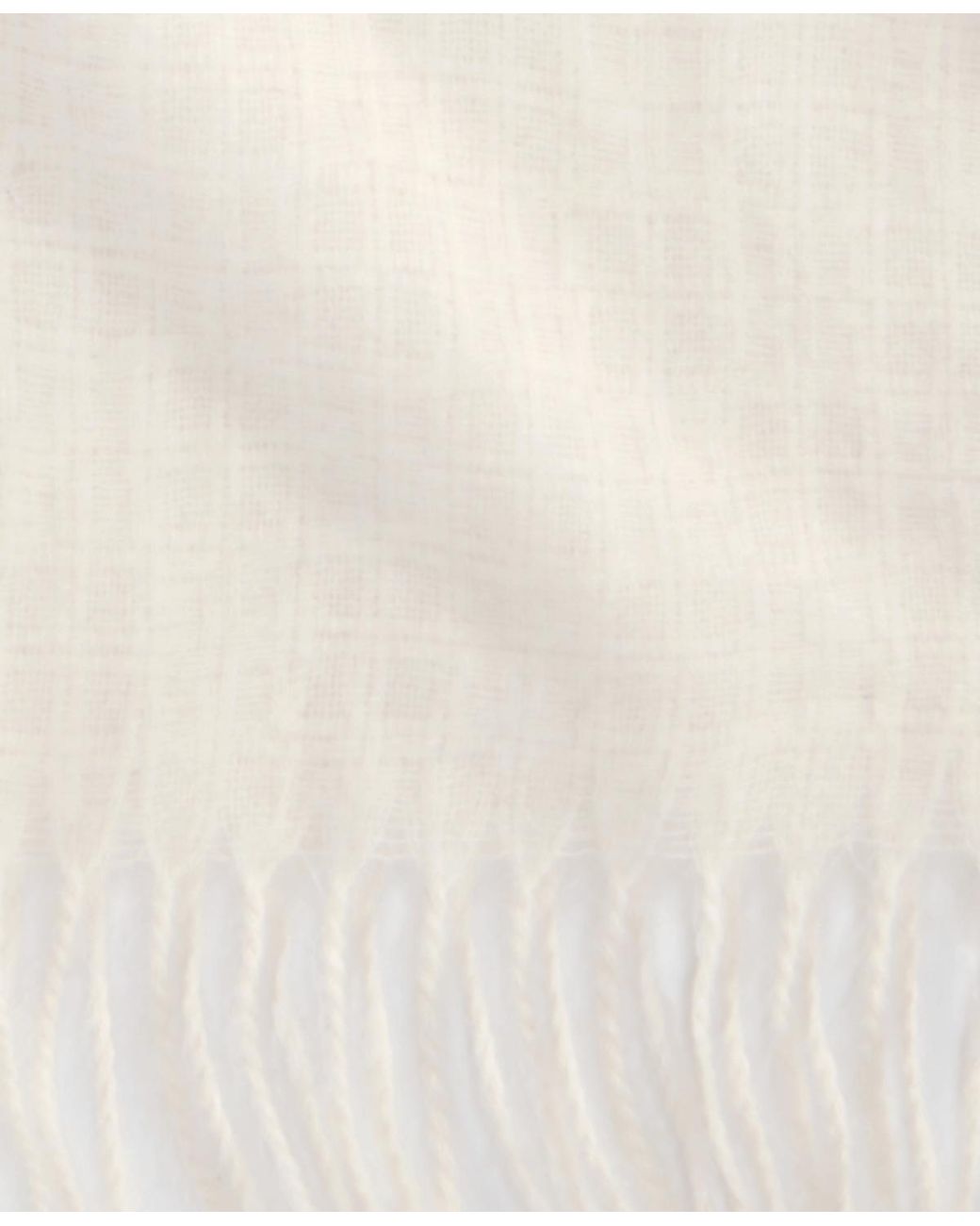 Style & Co. Natural Box Check Weave Solid Feathersoft Wrap Scarf
