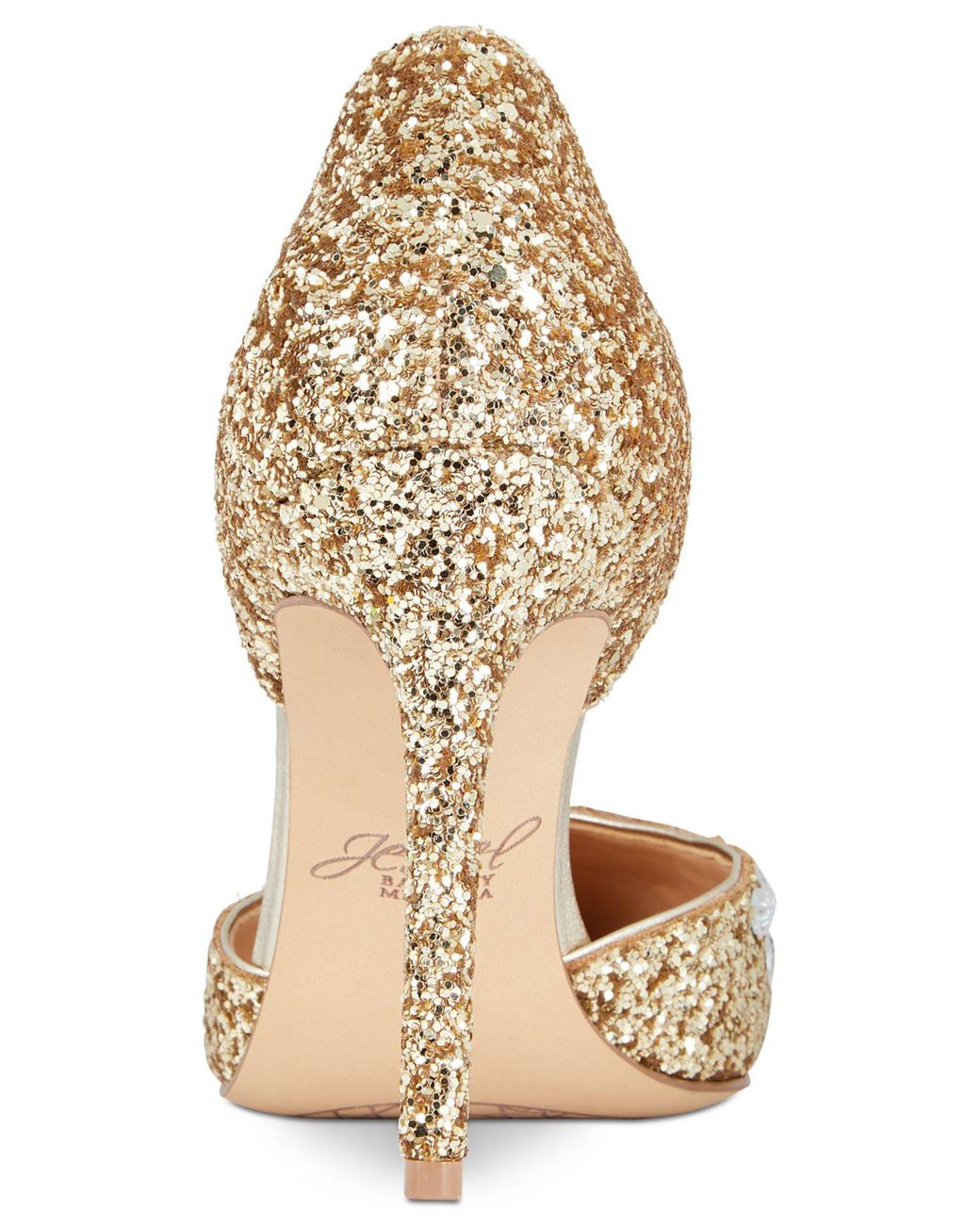 Badgley Mischka Upton Evening Pumps in Metallic Lyst