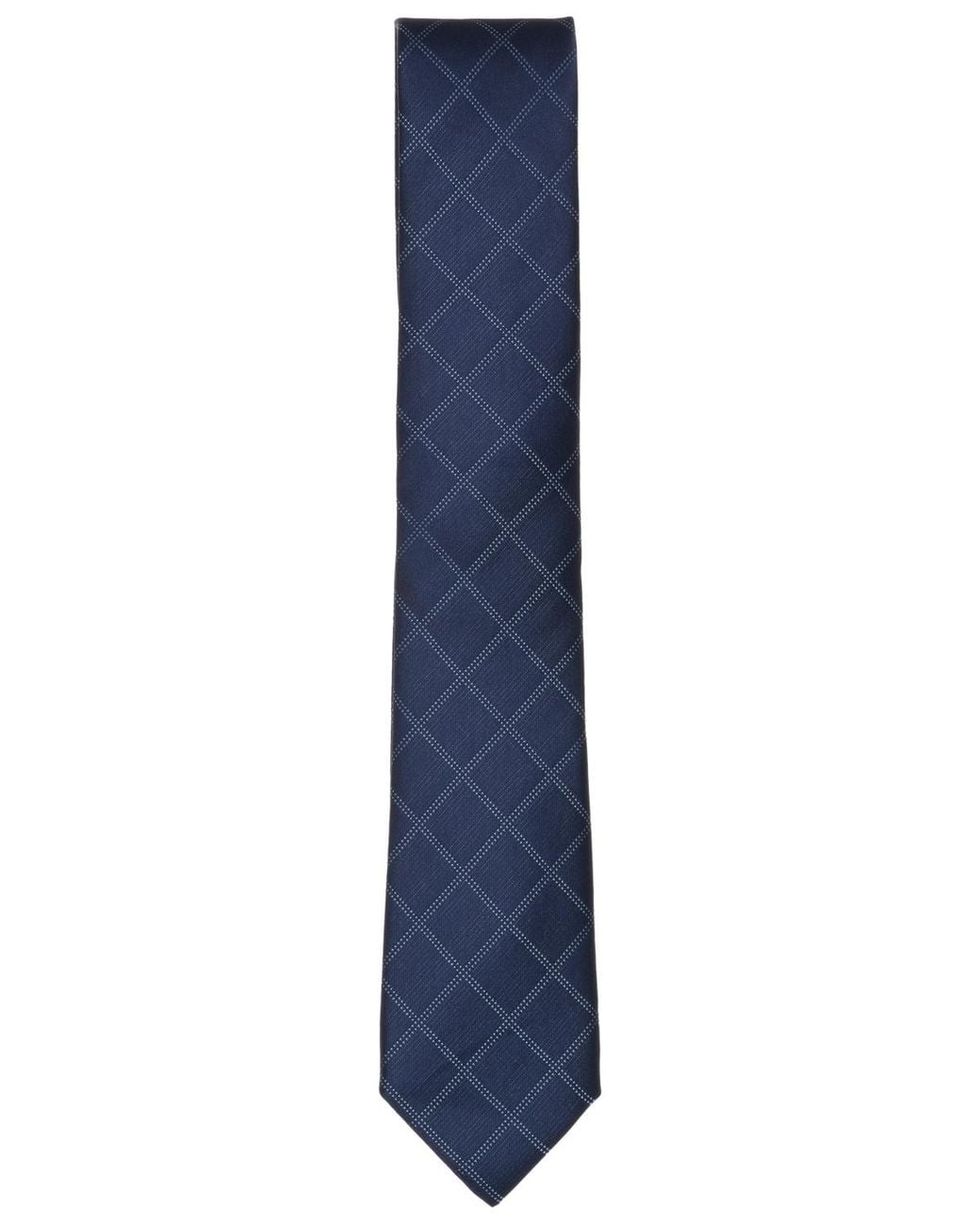 Alfani Blue Varick Grid Pattern for men