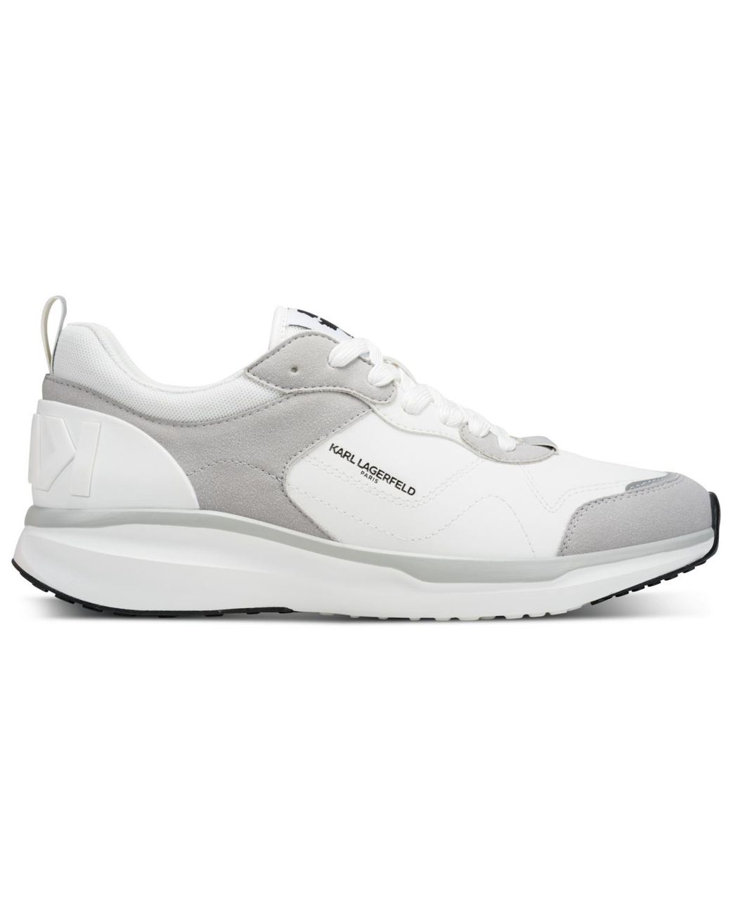 Karl Lagerfeld White Runner Sneakers for men