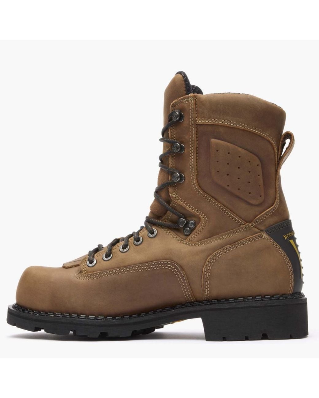 Georgia Boot Brown Comfort Core Composite Toe Waterproof Logger Work Boot for men