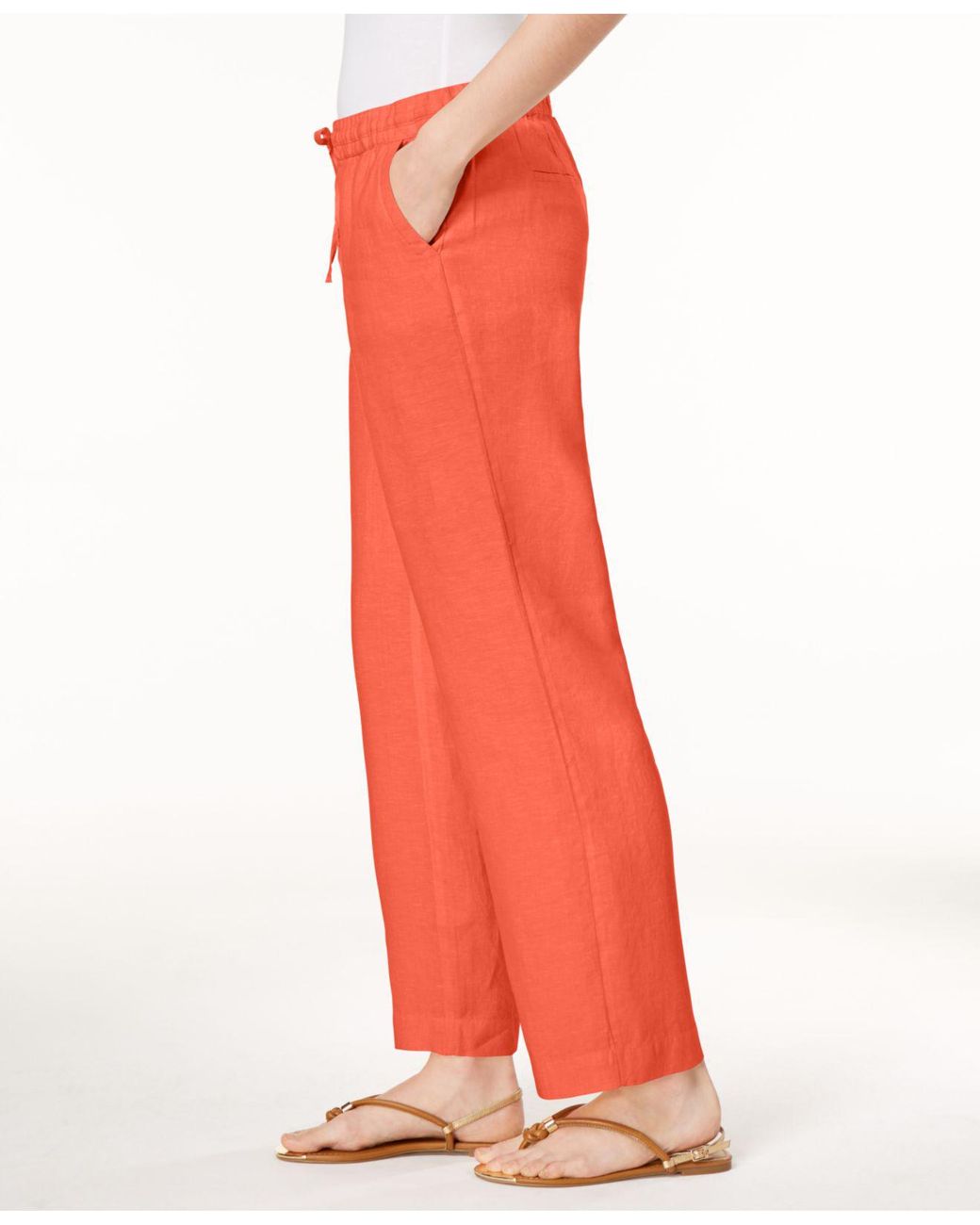Charter Club Linen Drawstring-waist 
