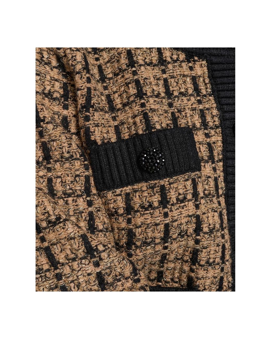 売れ筋商品|||カールラガーフェルド ニット&セーター アウター レディース Petite Striped Sleeveless Sweater Xsf-black/soft White Striped Cardigan | Sweaters & Tops | Karl Lagerfeld Paris