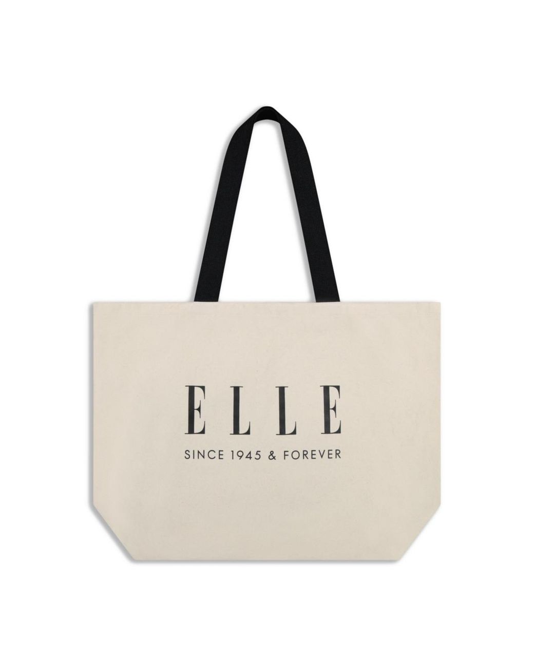 Elle Collection Printed Oversized Tote Totes Bag in Natural | Lyst