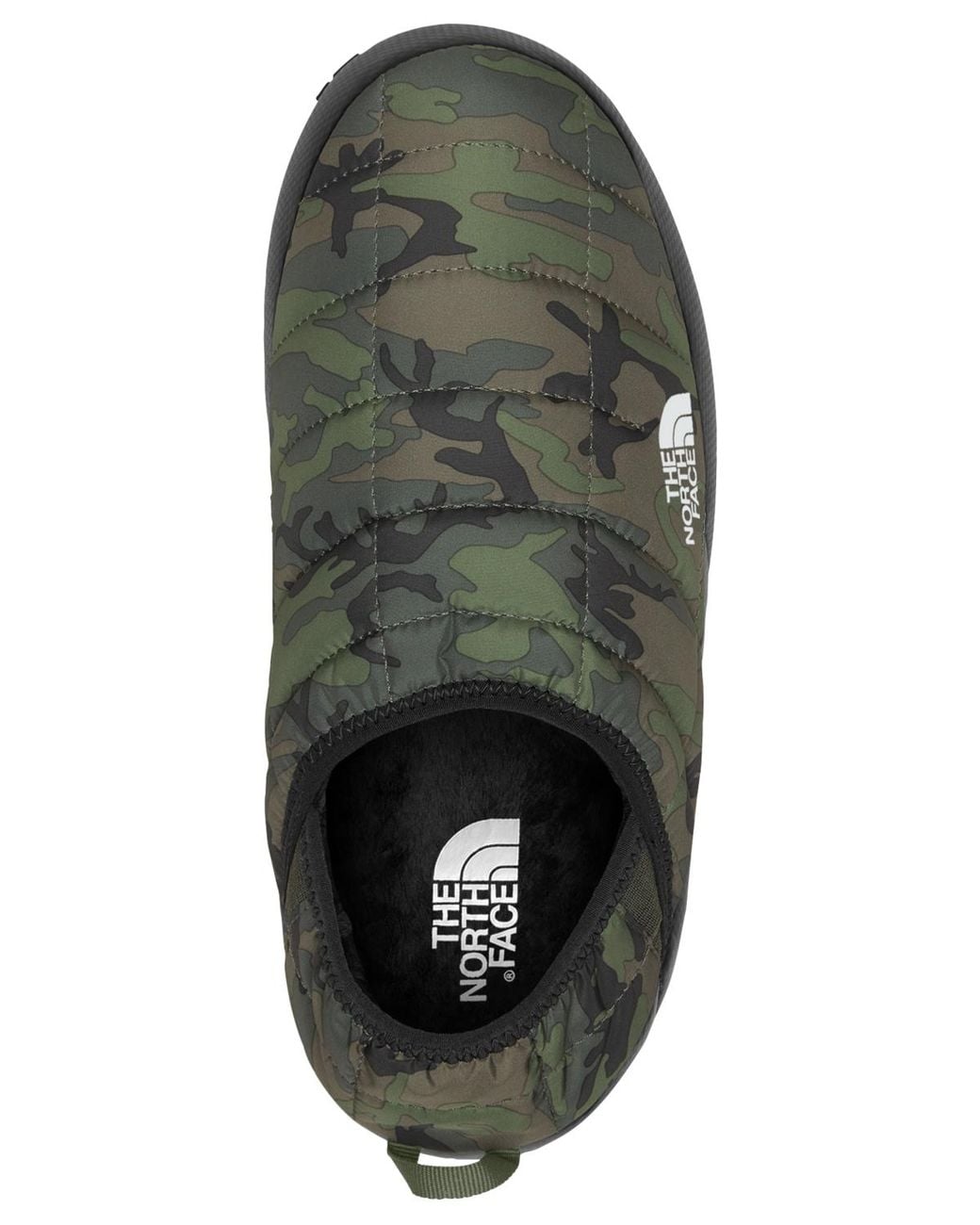 The North Face Black Thermoball Traction Mule V Slippers for men