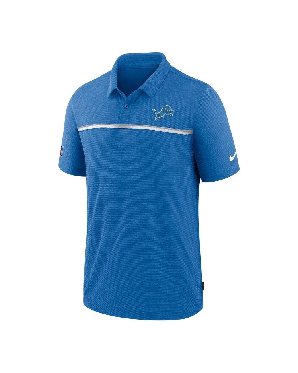 lions blue polo shirt