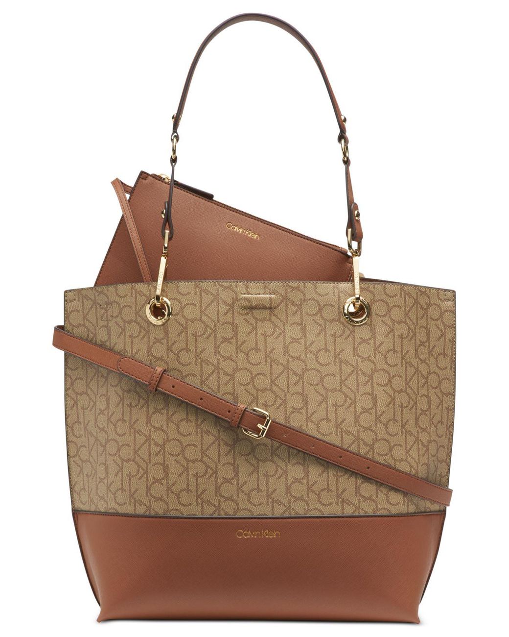 calvin klein emery reversible tote