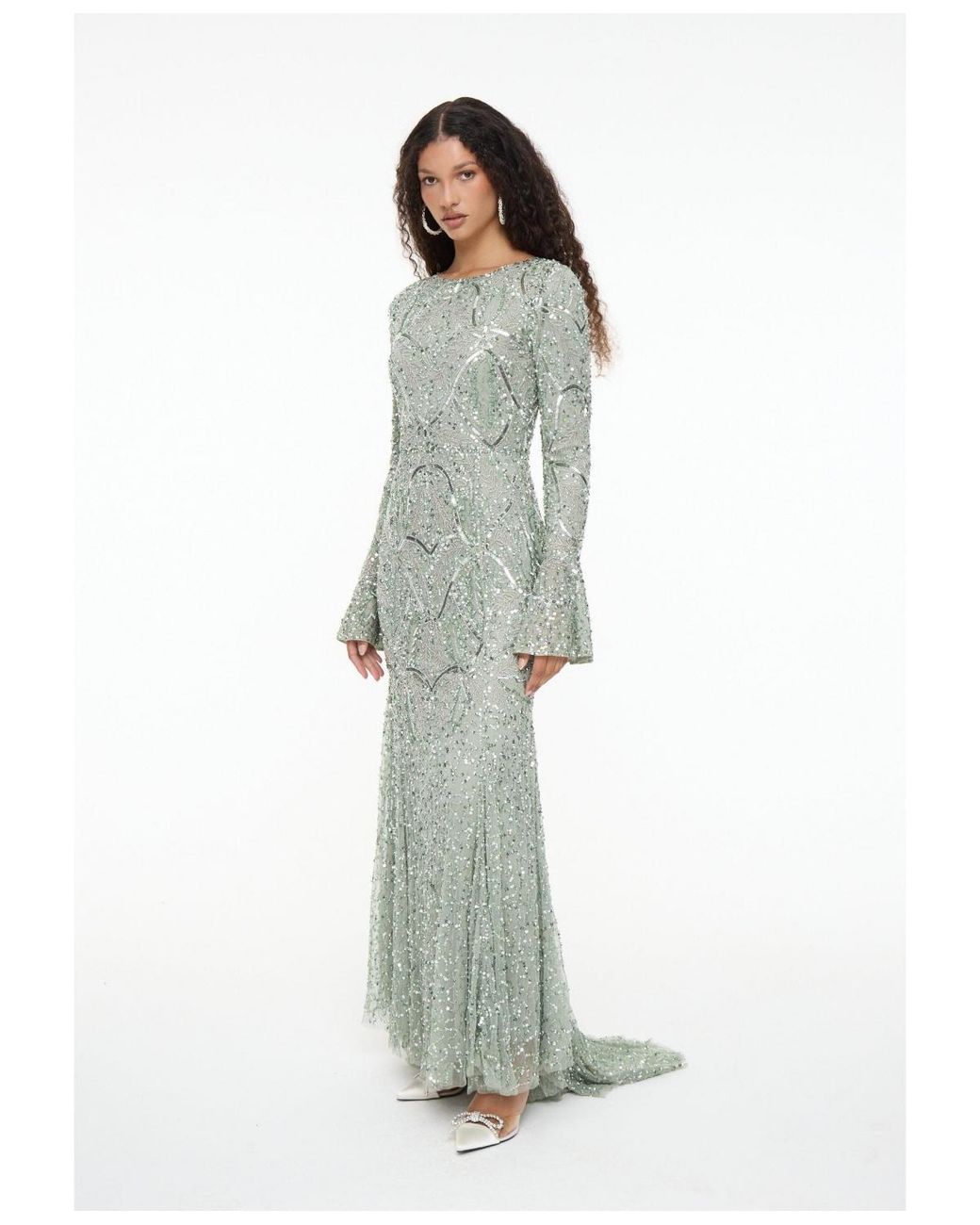 green sequin dress macys Azazie Macy