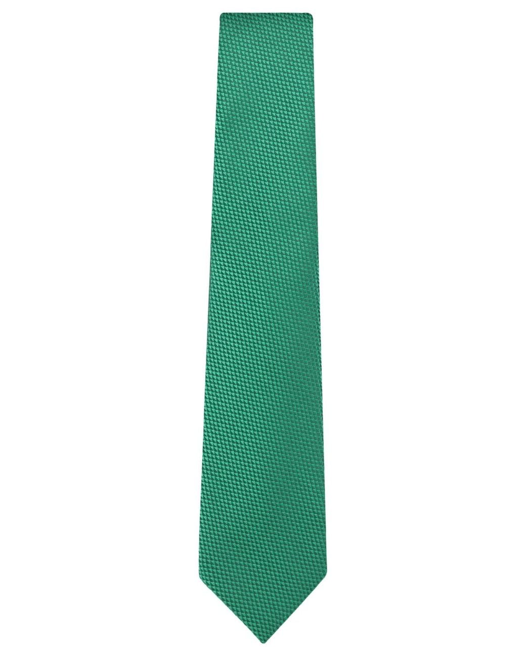 Tommy Hilfiger Green Rian Classic Unsolid Solid Tie for men