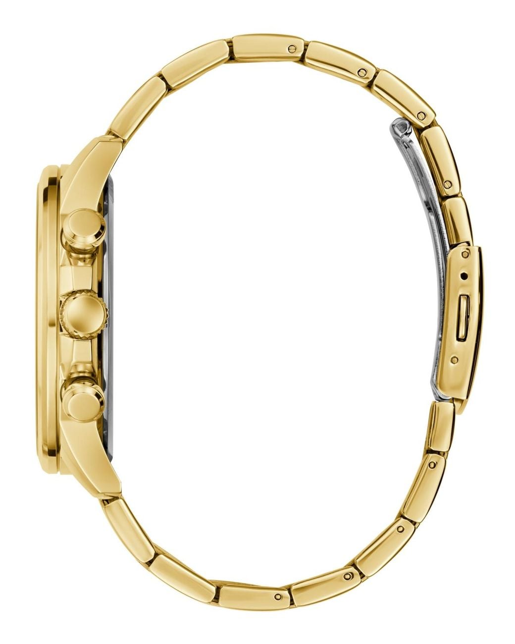 Guess Metallic Multi-function Stainless Steel Watch for men