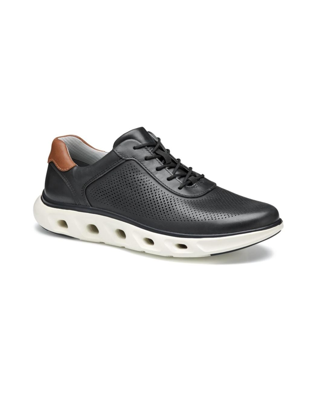 Johnston & Murphy Black Reactivate U-throat Sneaker for men