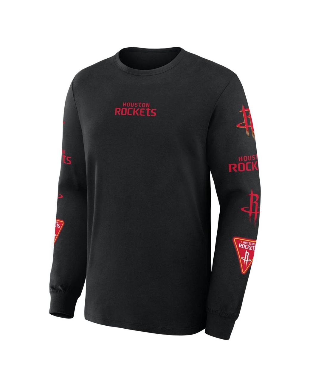 Houston Rockets Dress Fanatics Houston Rockets Jump Higher Legacy Long-sleeve T-shirt in ...
