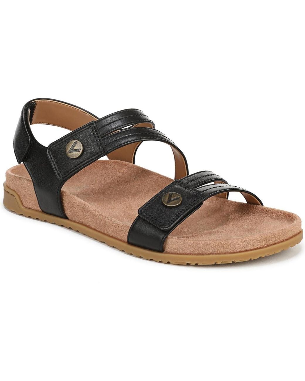 Vionic Brown Essie Strappy Sandals