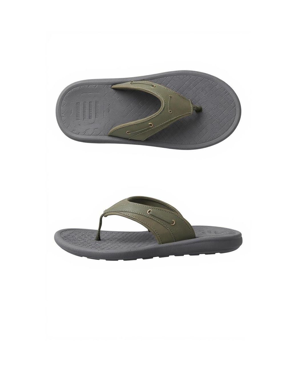 Kingsize Brown Island Flip Flops for men