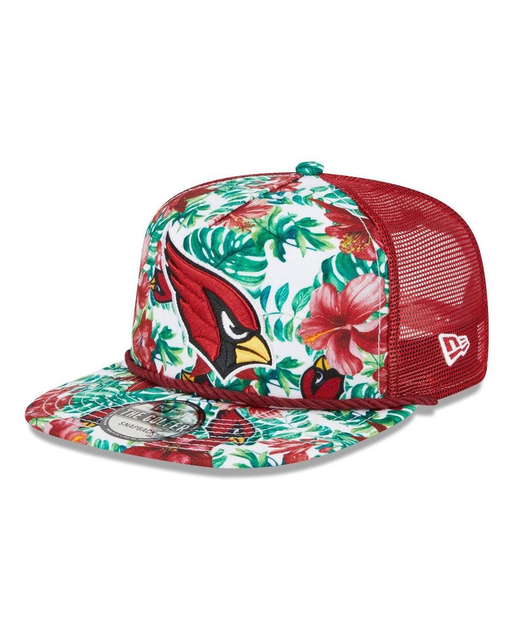 Men's New Era Cardinal Arizona Cardinals Basic 9FIFTY Adjustable Snapback  Hat