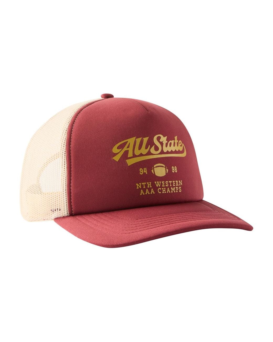 Cotton On Red Classic Trucker Hat for men