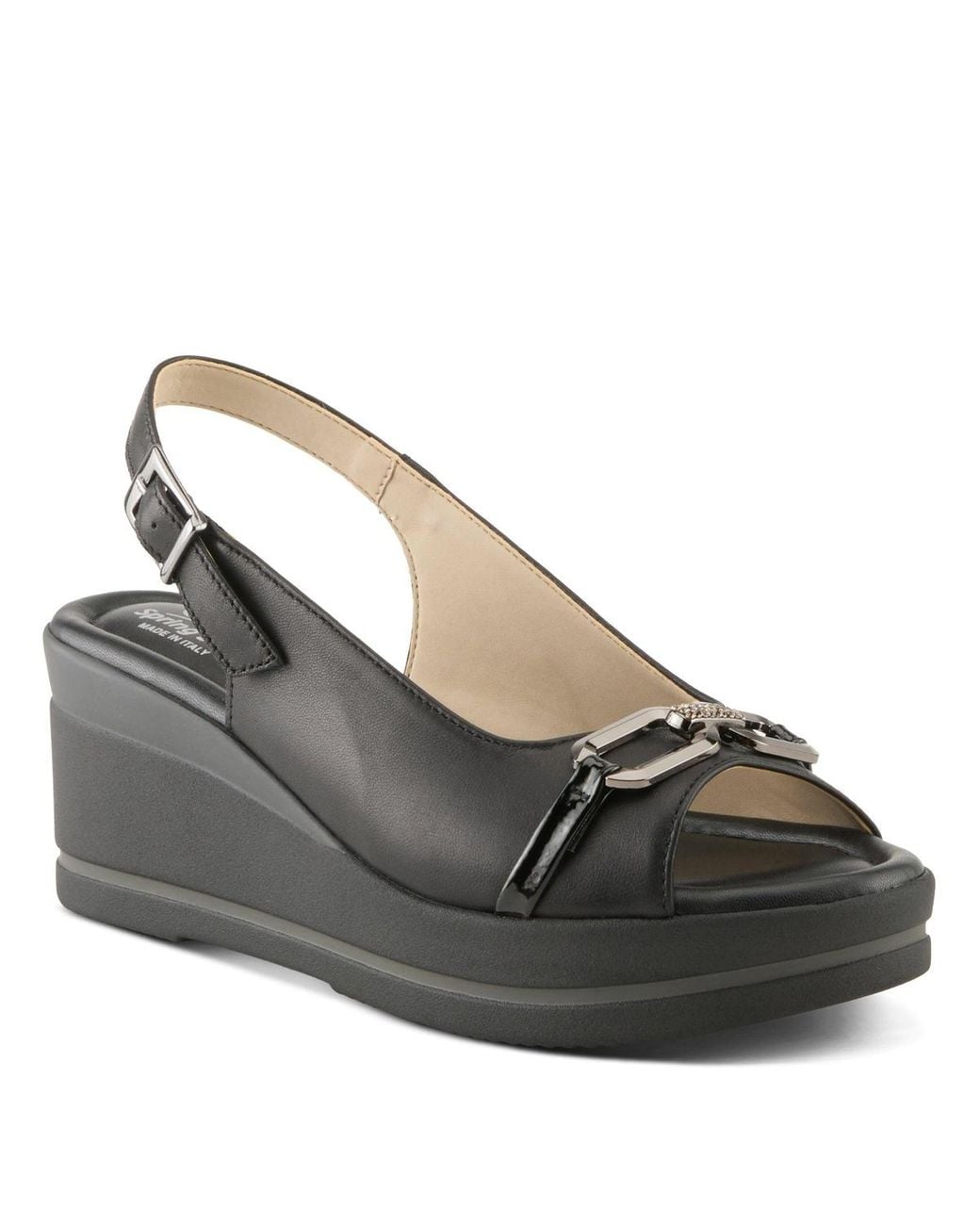 Spring Step Gray Tamra Slingback