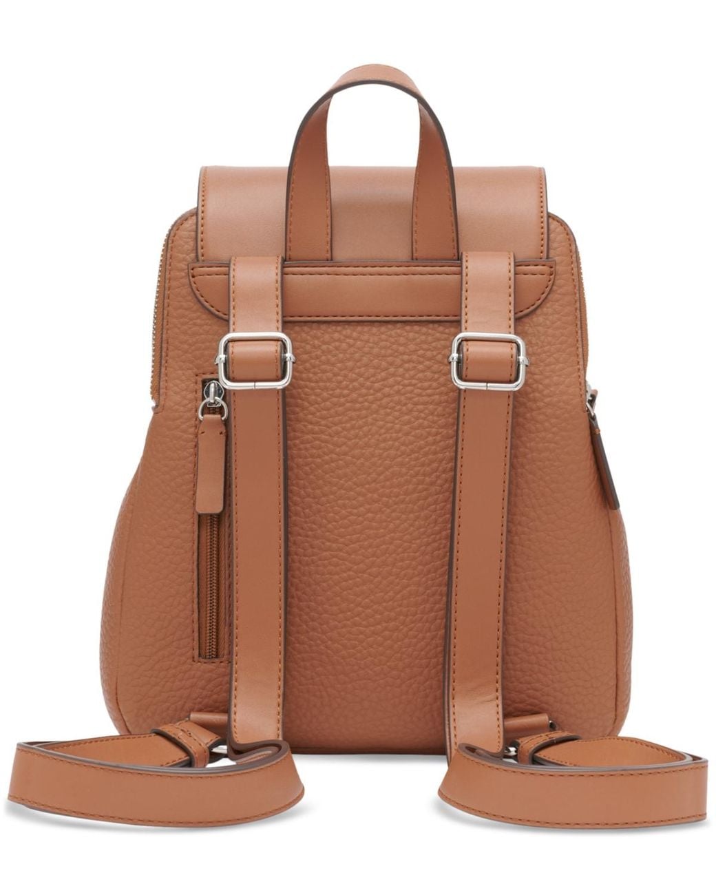 Calvin Klein Brown Garnet Triple Compartment Backpack