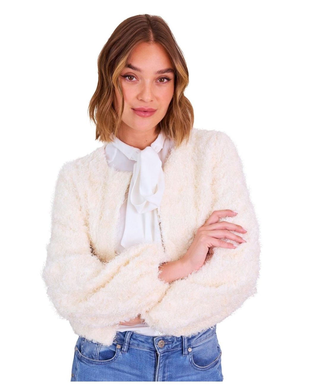 Anne Fontaine White Jacket