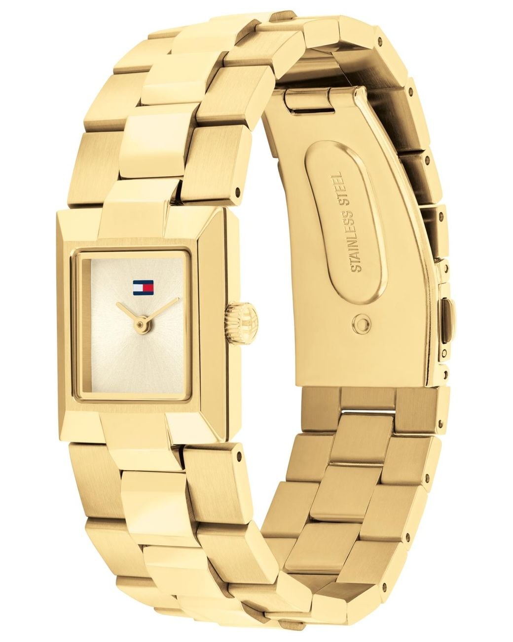 Tommy Hilfiger Metallic Quartz Tone Stainless Steel Bracelet Watch