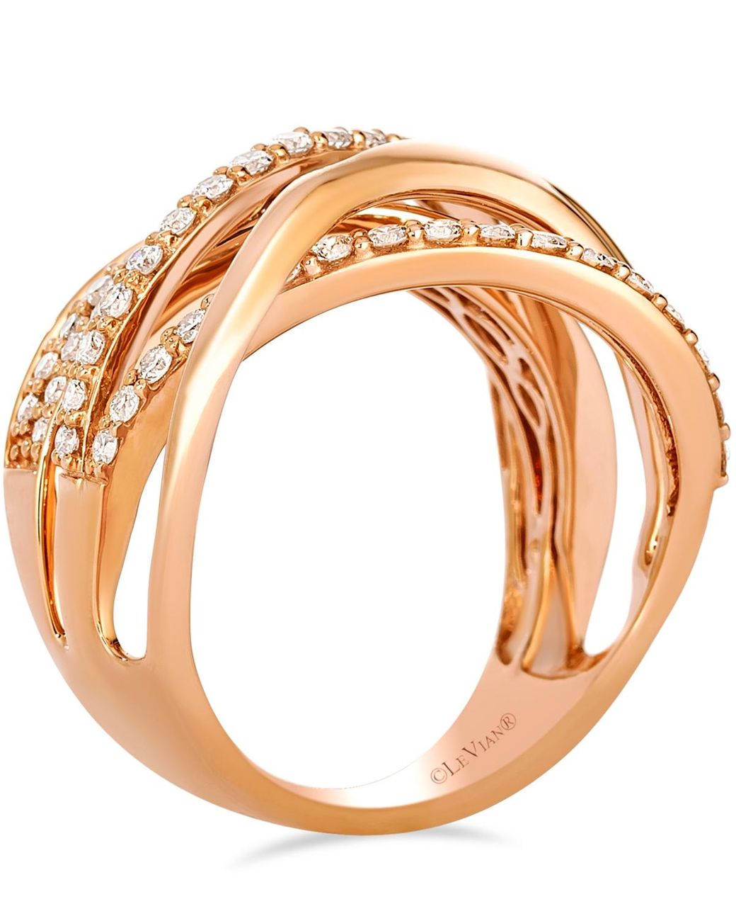 Le Vian Vanilla Diamond Ring (1.16 Ct. T.w. in Metallic | Lyst