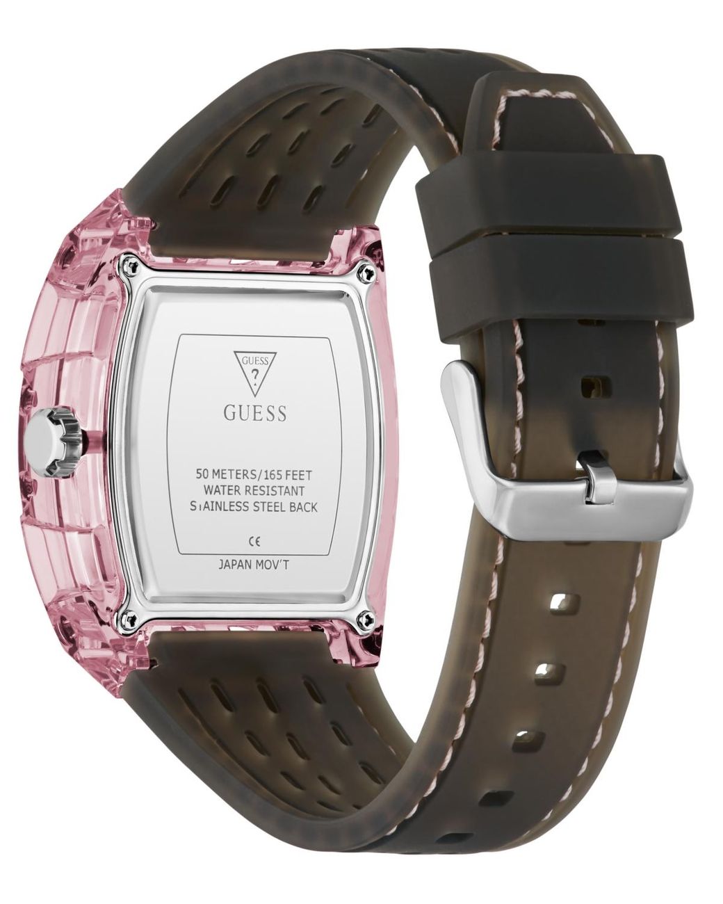 Guess Pink Black Multi-function Watch