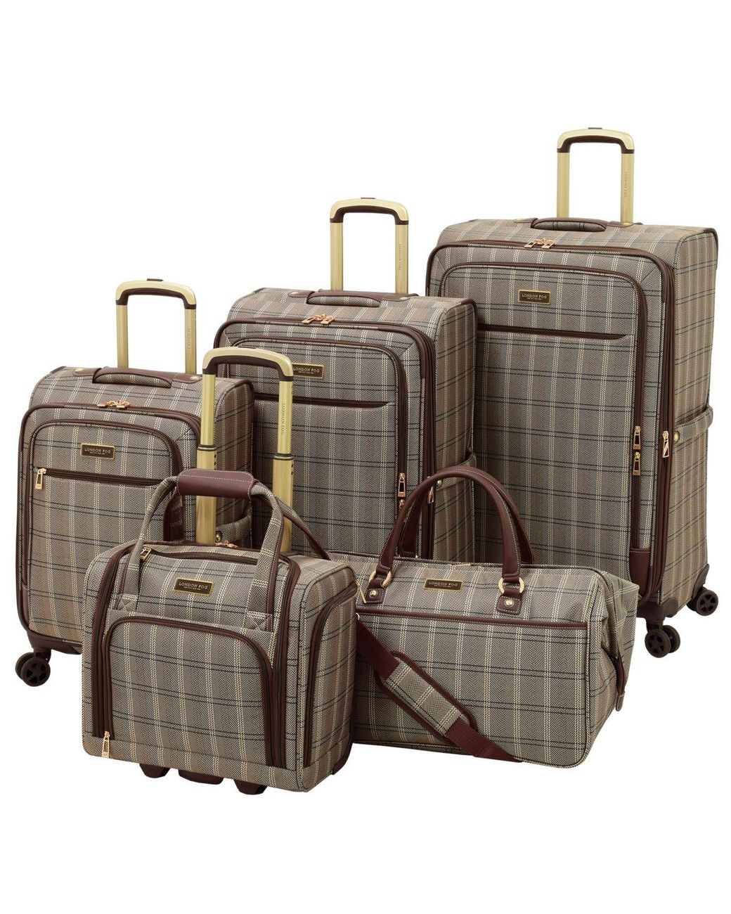 London Fog Brentwood Ii Softside Luggage Collection in Brown Lyst